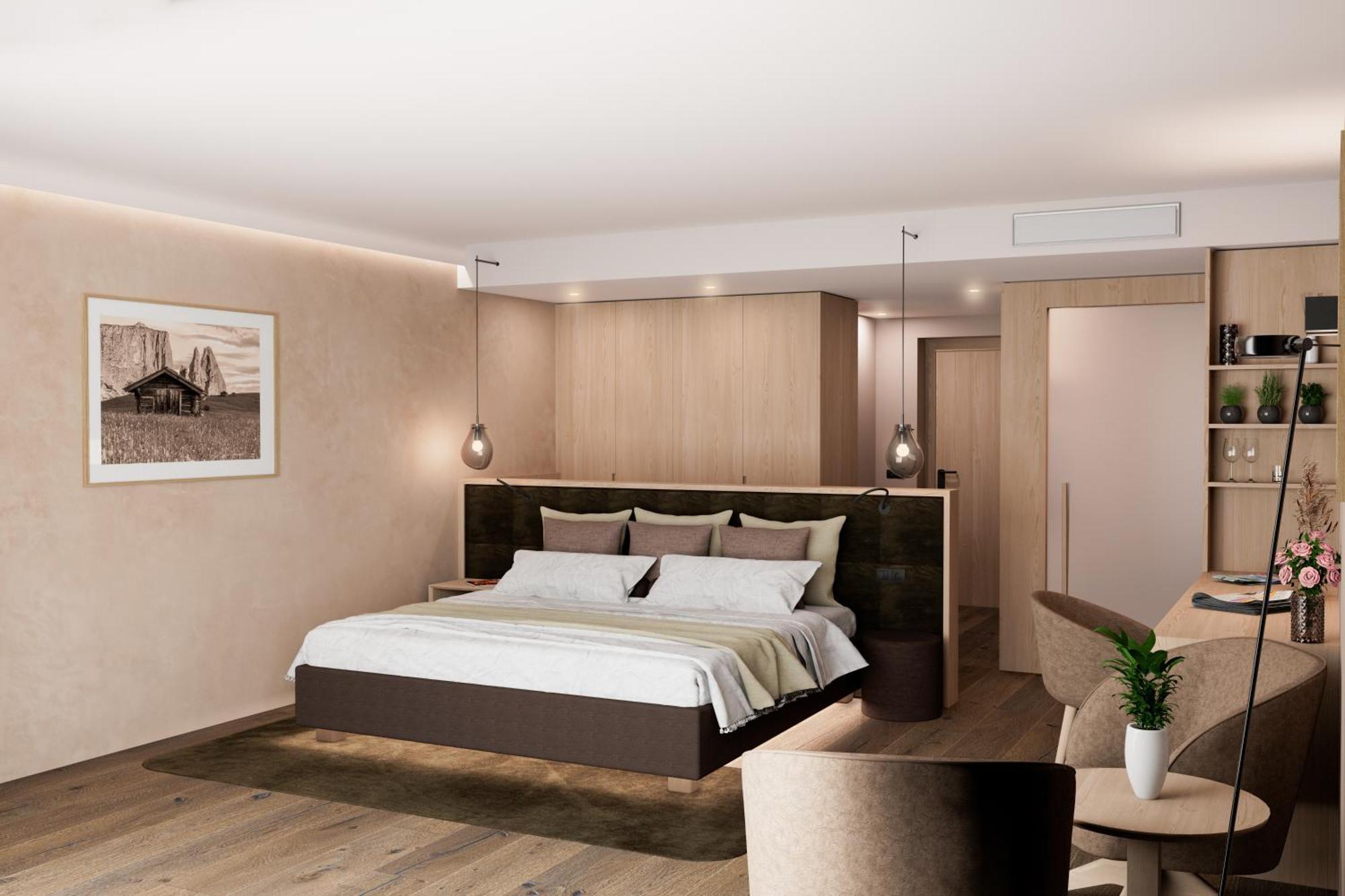 Hotel Alpenflora Castelrotto Værelse billede