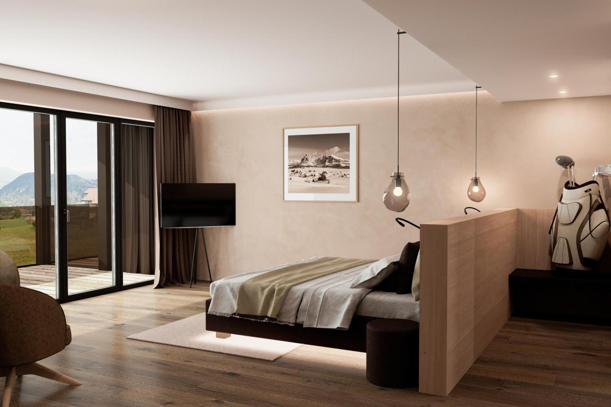 Hotel Alpenflora Castelrotto Værelse billede